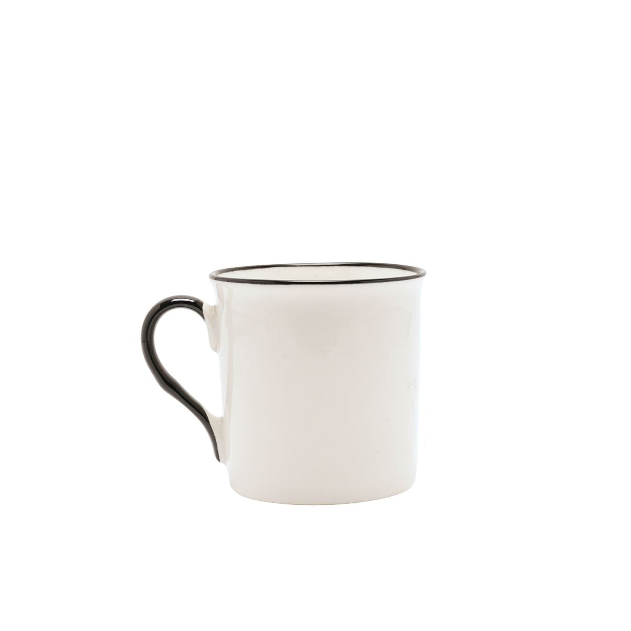 A white ceramic mug with the text "Tee Time" and a golf club icon printed on it.