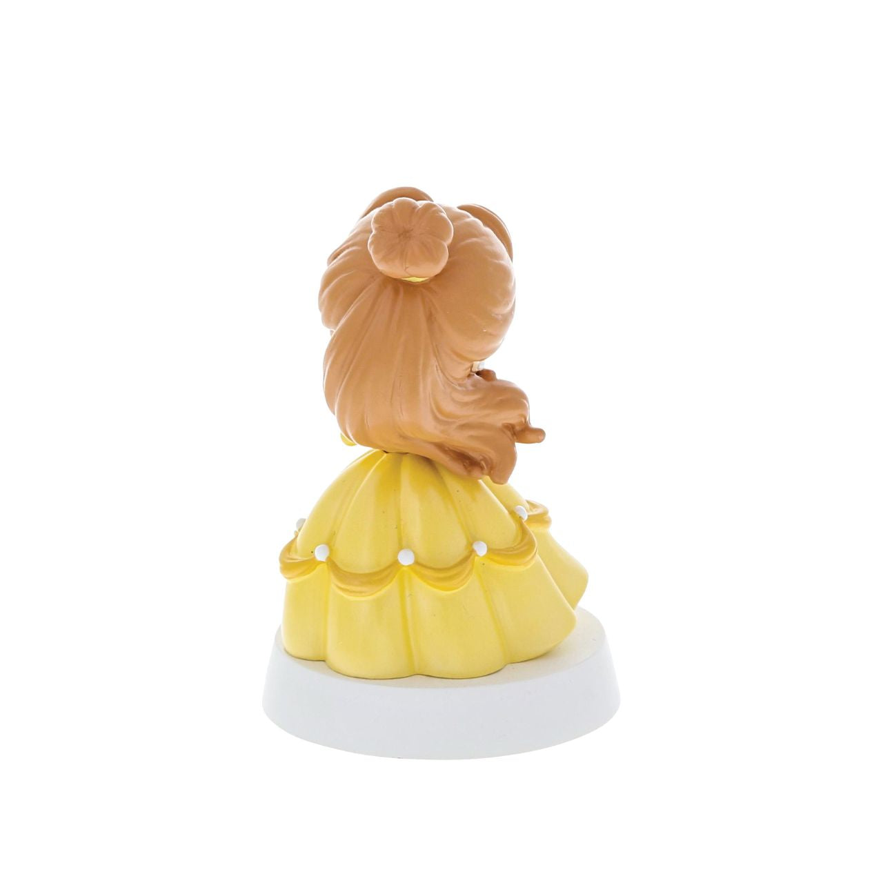 This mini Belle figurine is the perfect gift or addition to any Disney collection. Based on the animated Beauty and the Beast film, this piece features Belle dressed in her iconic yellow ballgown. A great little collectible. Made from high quality vinyl.