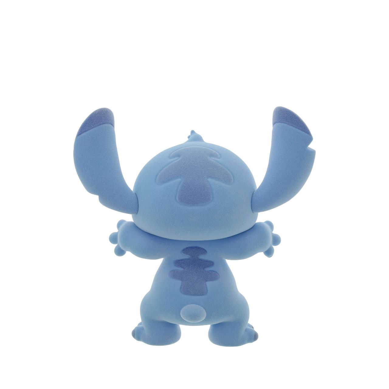With his trademark blue fur and mischievous twinkle in his eye, this large flocked Stitch figurine is the perfect gift for any Disney fan.