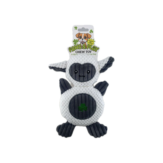 Grey Sheep Squeaky Pet Chew Toy