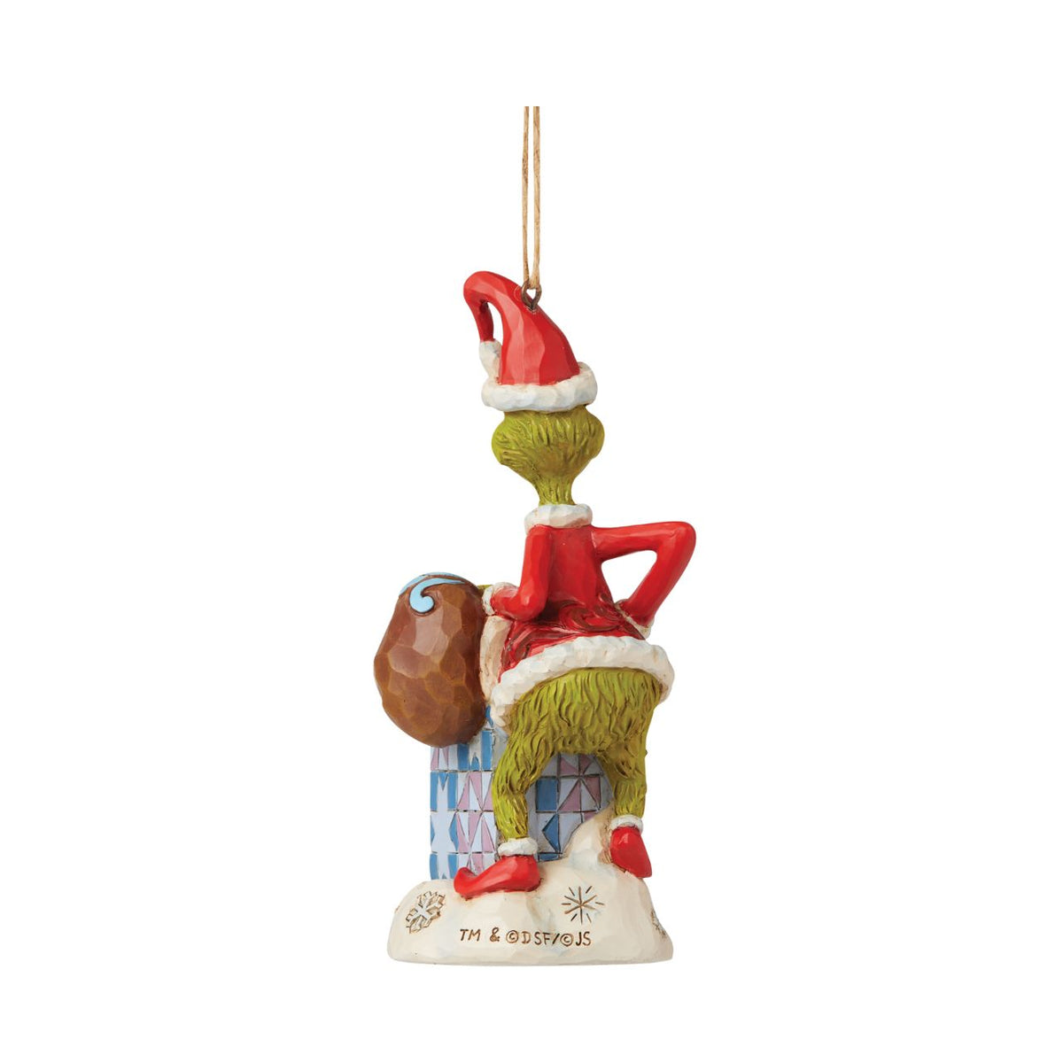 Grinch Collection Jim Shore The Grinch Climbing in Chimney Hanging Ornament – Horgan's of ...