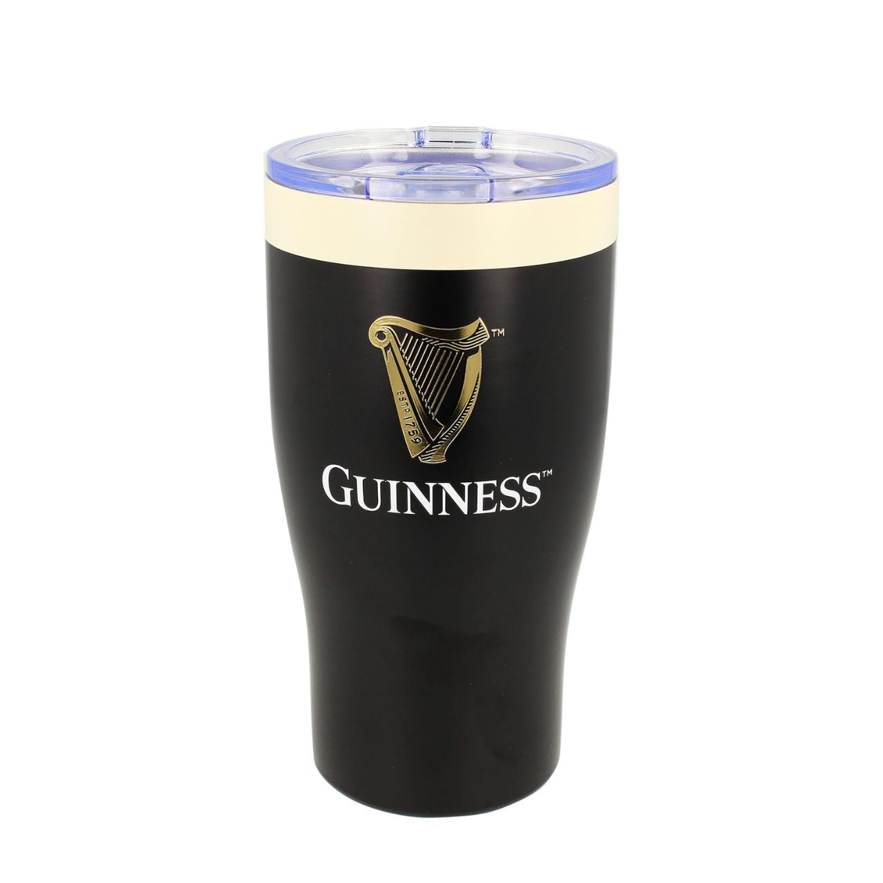 Guinness Official Merchandise, Guinness Pint Shaped, Travel Mug, Tumbler, Hand Wash Only