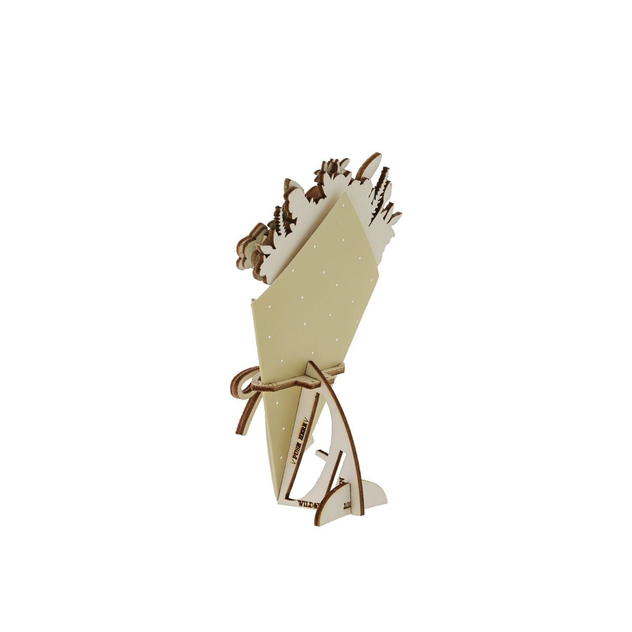 Surprise and delight someone with a beautiful bouquet figural card - Send them loads of love through the post with our letterbox inspired 3D figurine card.