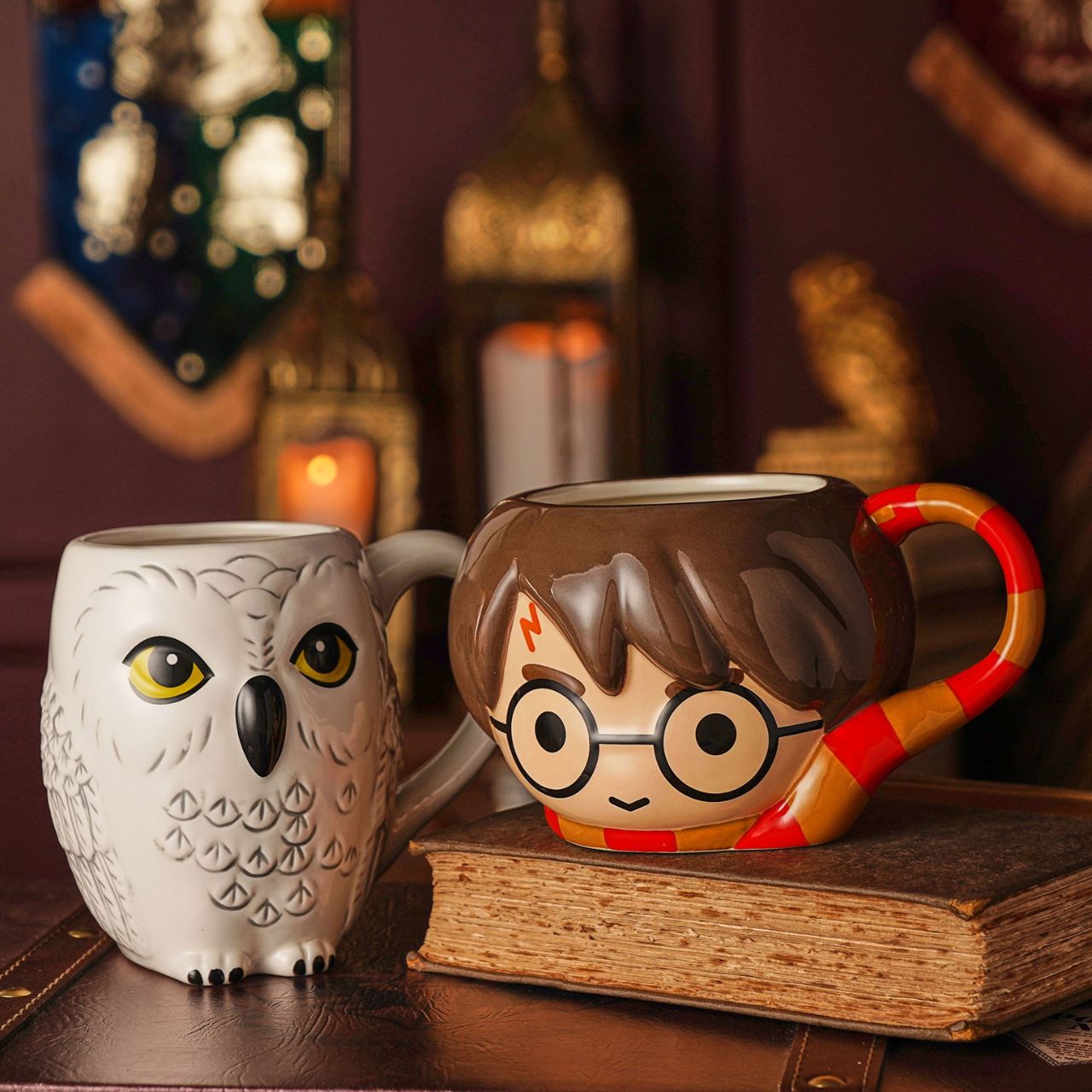 Discover the magic with the Harry Potter Back To Hogwarts 3D Mug – Hedwig, a must-have for fans of the Wizarding World.