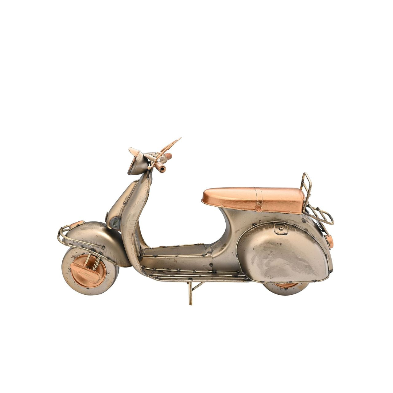 Add a dash of retro charm to your décor with the Harvey Makin Ornament - Scooter. Crafted with attention to detail, this vintage-style scooter reflects an era of classic design and style.