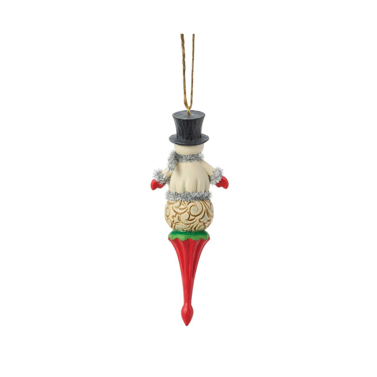 Capture the magic of Christmas with this delightful Snowman Figurine from Heartwood Creek by Jim Shore. This exquisitely crafted piece combines Jim Shore's unmistakable folk-art style with the timeless appeal of a festive snowman.