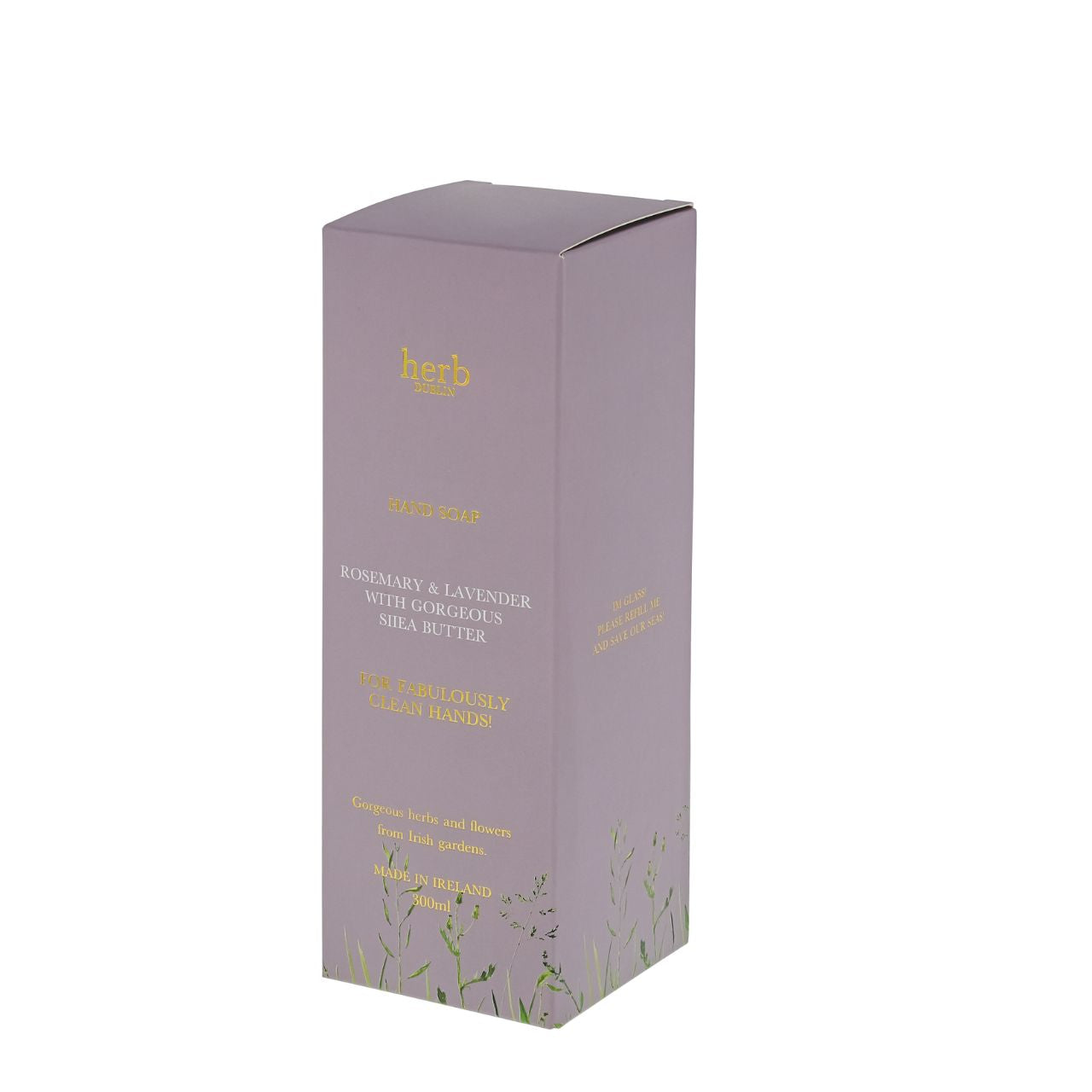 Pure Luxury hand wash. With this beautiful combination lavender and fresh garden rosemary cleanliness really is next to Godliness!