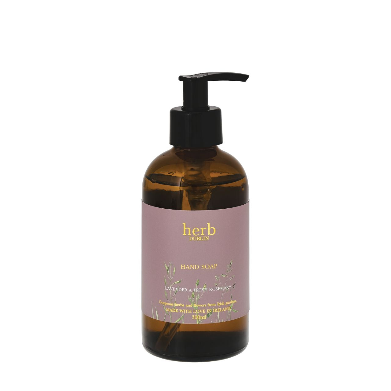 Pure Luxury hand wash. With this beautiful combination lavender and fresh garden rosemary cleanliness really is next to Godliness!