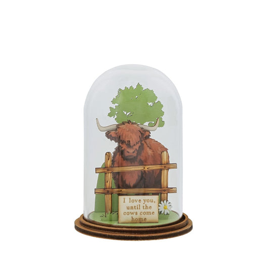 The decorative and eco-friendly kloche will make a stunning display in any home. Presented in a branded unique giftbox.