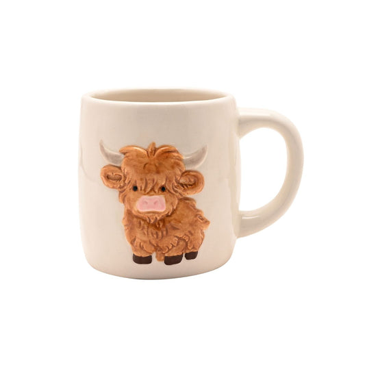 Made from white ceramic, it offers a classic shape. Ideal for tea, coffee, or hot chocolate, this mug is a great gift for animal lovers or a cosy addition to any mug collection.