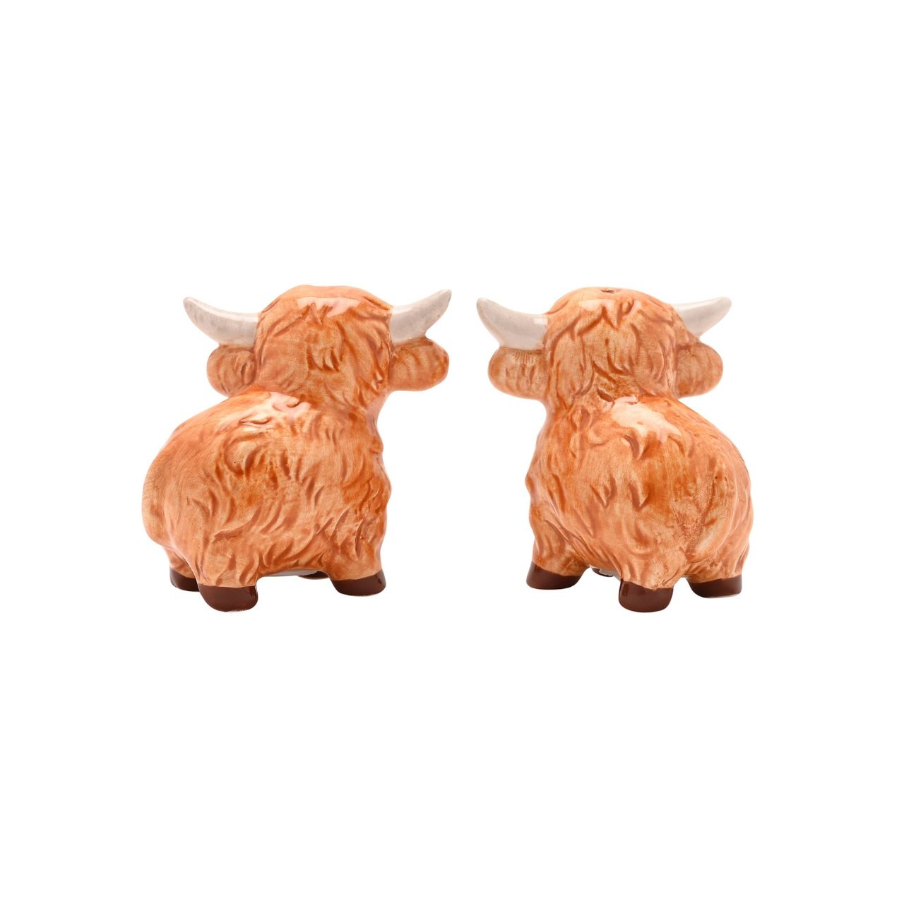 Crafted with meticulous detail, these whimsical shakers will delight guests and spark conversation. Their design captures the essence of majestic highland cows, making them a perfect gift for animal lovers or anyone who appreciates rustic charm.