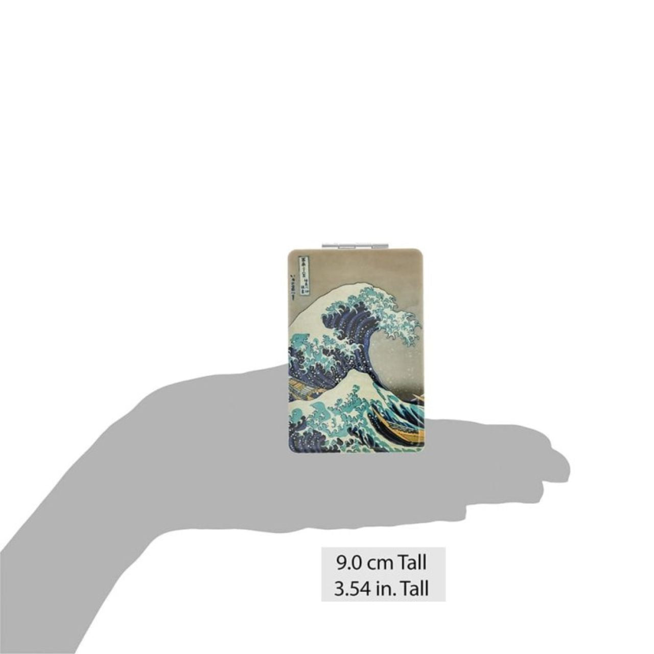 This lightweight and durable compact mirror makes a splendid gift for a friend or yourself. They are the perfect size to fit in any purse, make-up bag, carry on, or backpack.