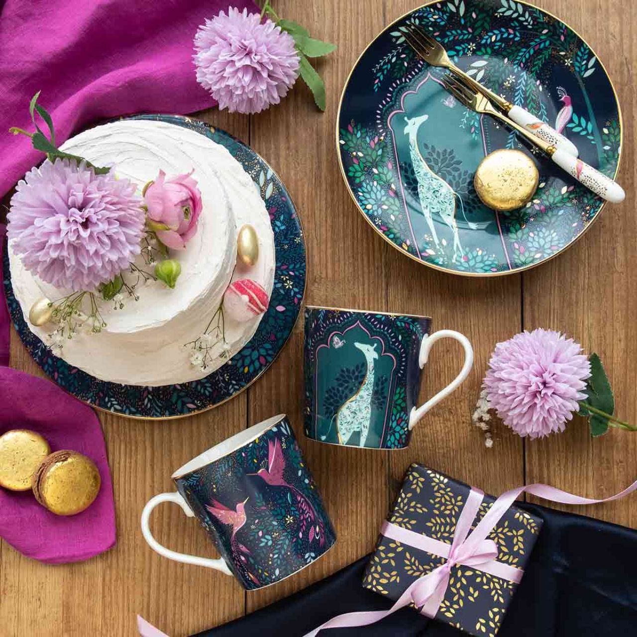 A beautiful fine china mug that exudes elegance and opulence