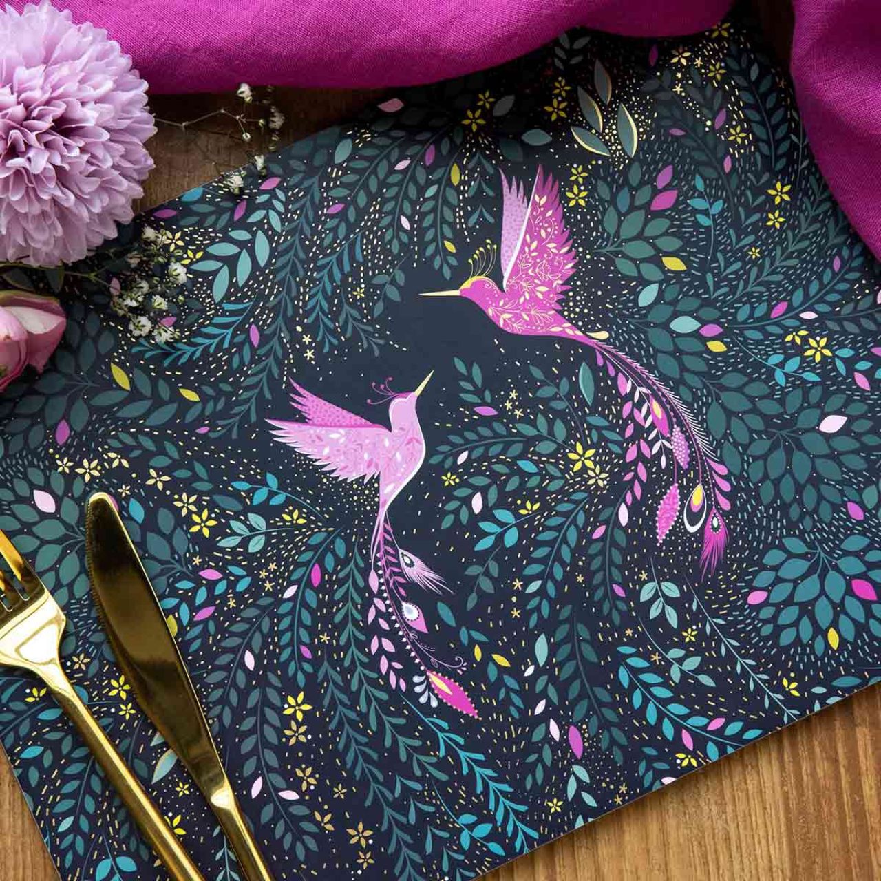 A beautiful set of placemats perfect for elevating the everyday