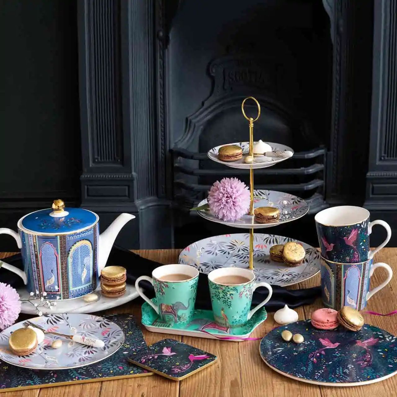 Adorn your home with a touch of vibrant India with these colourful coasters&nbsp;