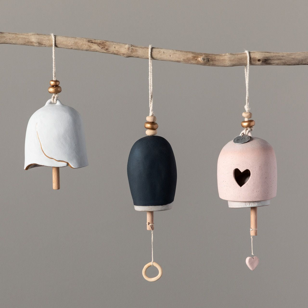 Inspired Bell - Gratitude by Demdaco  The Inspired Bell Gratitude are beautifully handcrafted bells that will help you say thank you to anyone who needs a little special acknowledgment. Created in a sweet soft color pallet, these bells will fit into any style décor.