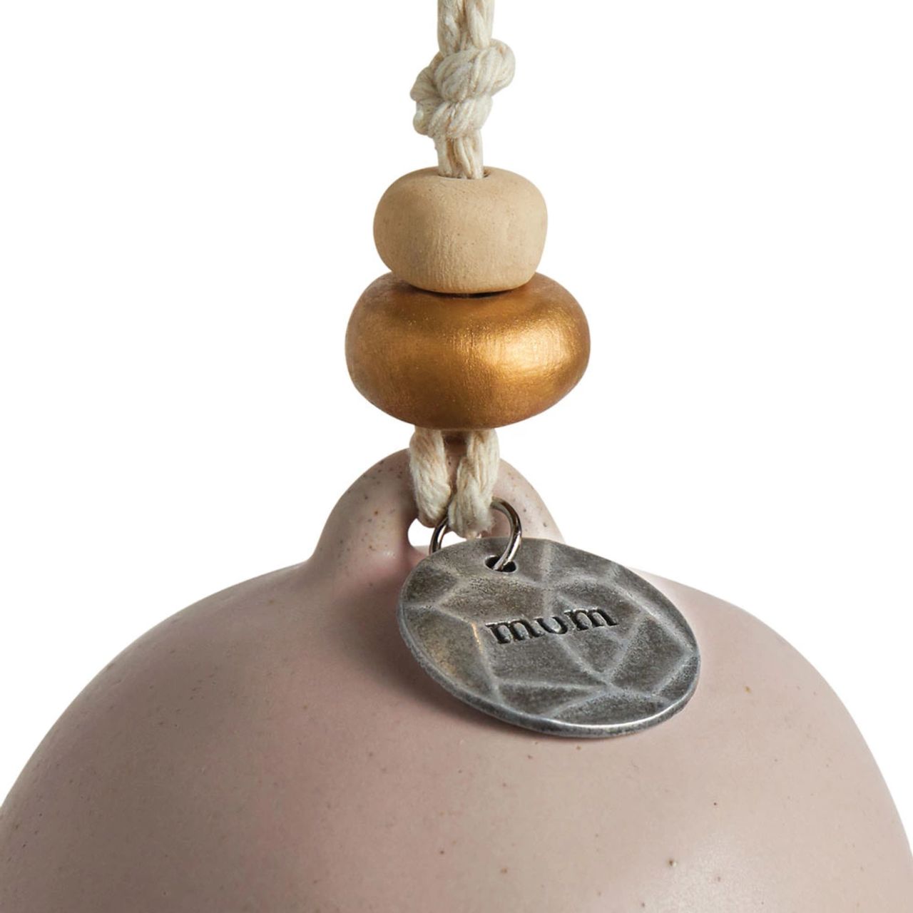 Inspired Bell - Mum by Demdaco  Gift mum the Mini Inspired Bell - Mum from the Inspired Everyday collection to help celebrate her! A melodic way to remind mom she's loved, appreciated and thought of. This stoneware bell showcases thoughtful craftsmanship and is a heartfelt gift for Mother's Day or her birthday.
