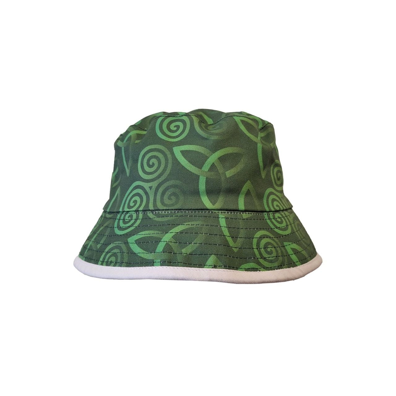 A reversible bucket hat with an all-over Celtic design for two great looks in one. Perfect for holidays, festivals, and everyday wear with easy packable style. A brilliant finishing touch for casual outfits.