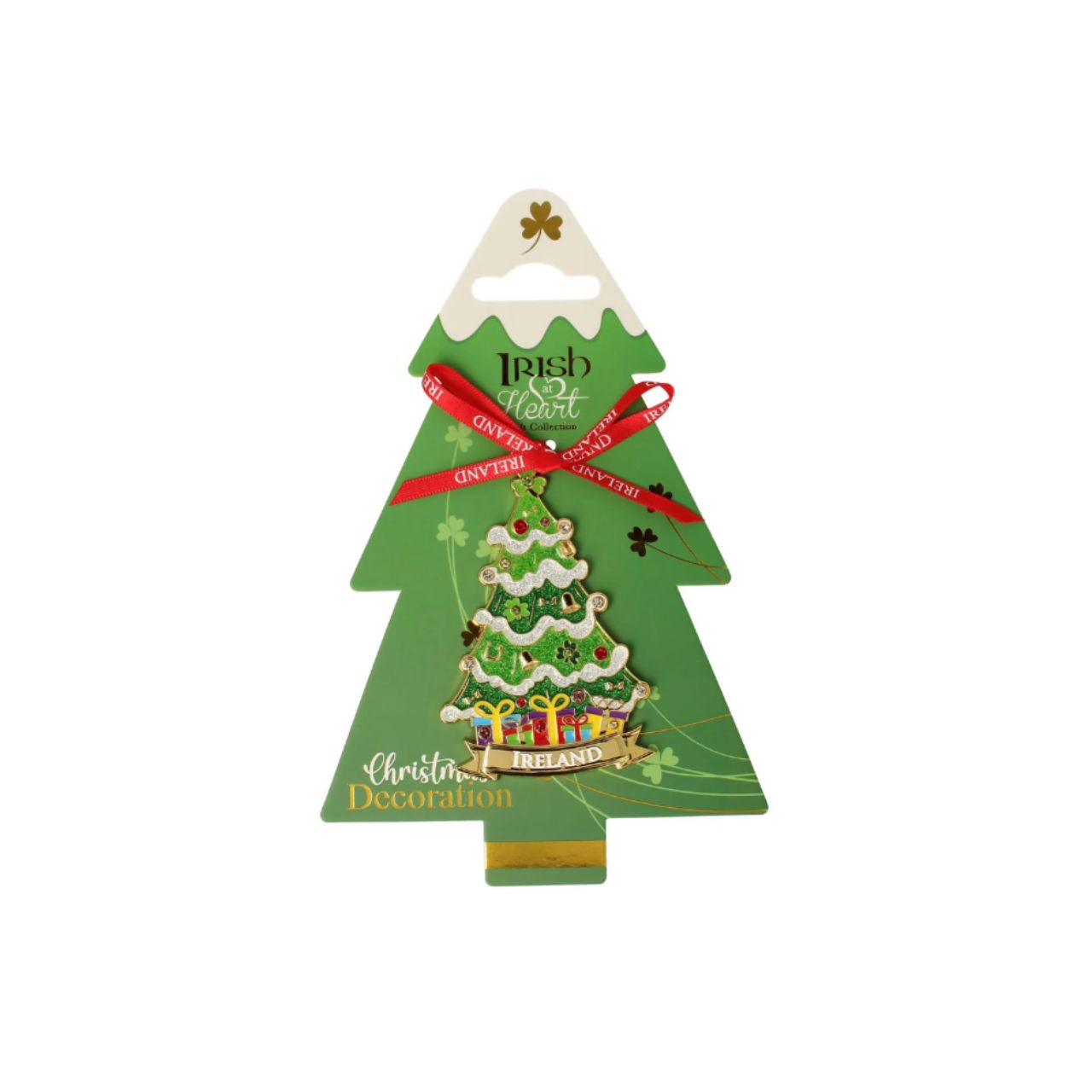 Irish at Heart Metal Decoration - Christmas Tree