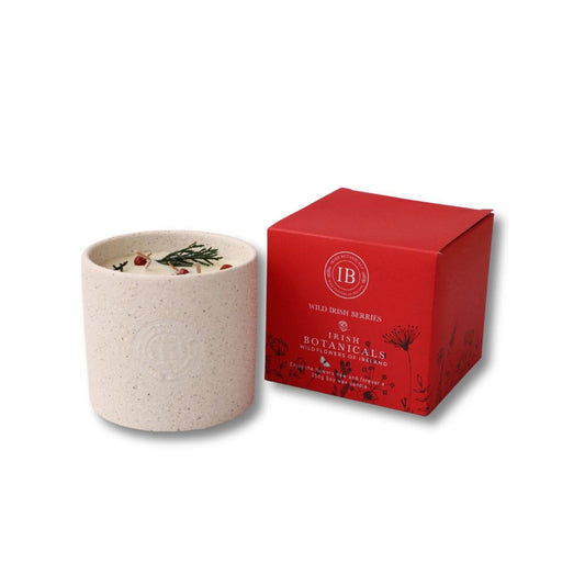 Crafted in a refined ceramic vessel, this candle captures the essence of Ireland's untamed landscape through a carefully composed blend of wild berries and woodland botanicals.