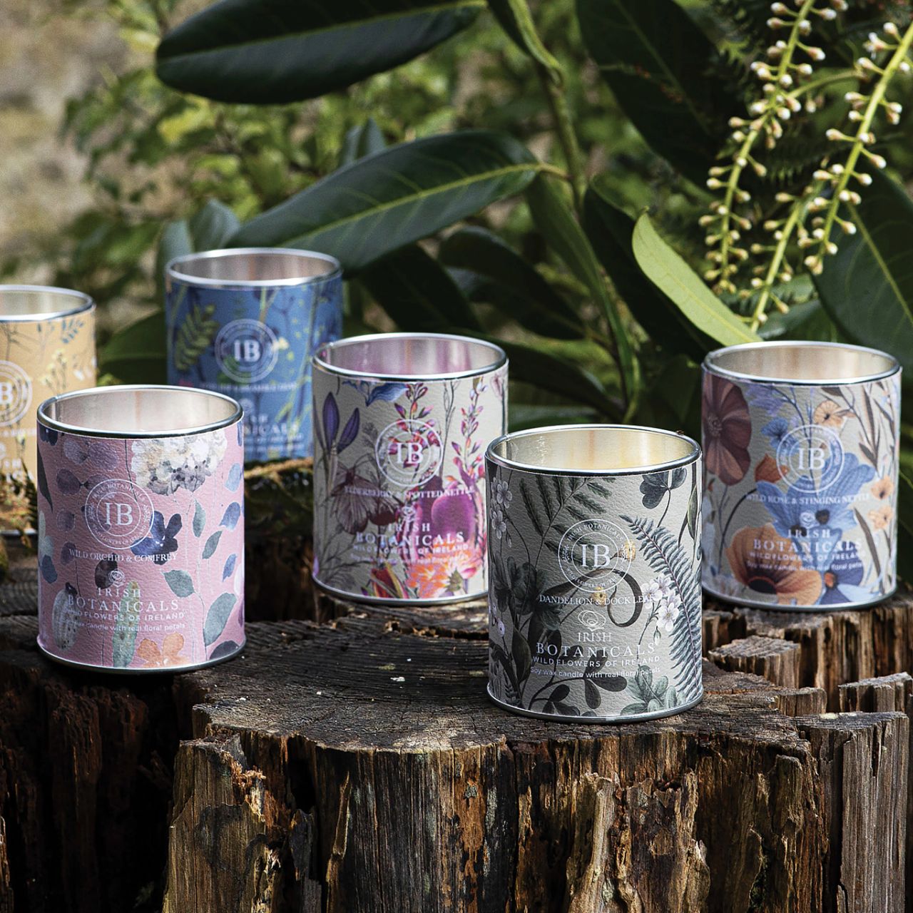 Featuring harmonious Irish fragrances, complemented by real dried flowers. Encased in an eye-catching, decorative tin, this candle combines portability with sophistication, appealing to those seeking elegance and relaxation.