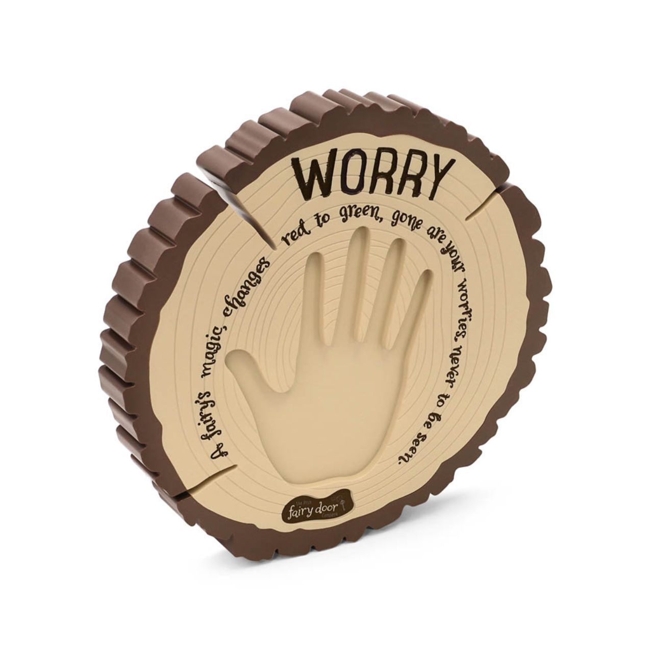 Give your worries to the fairies with this interactive Worry Plaque! Fairy magic can take your worries from you with just one touch, leaving you worry-free.