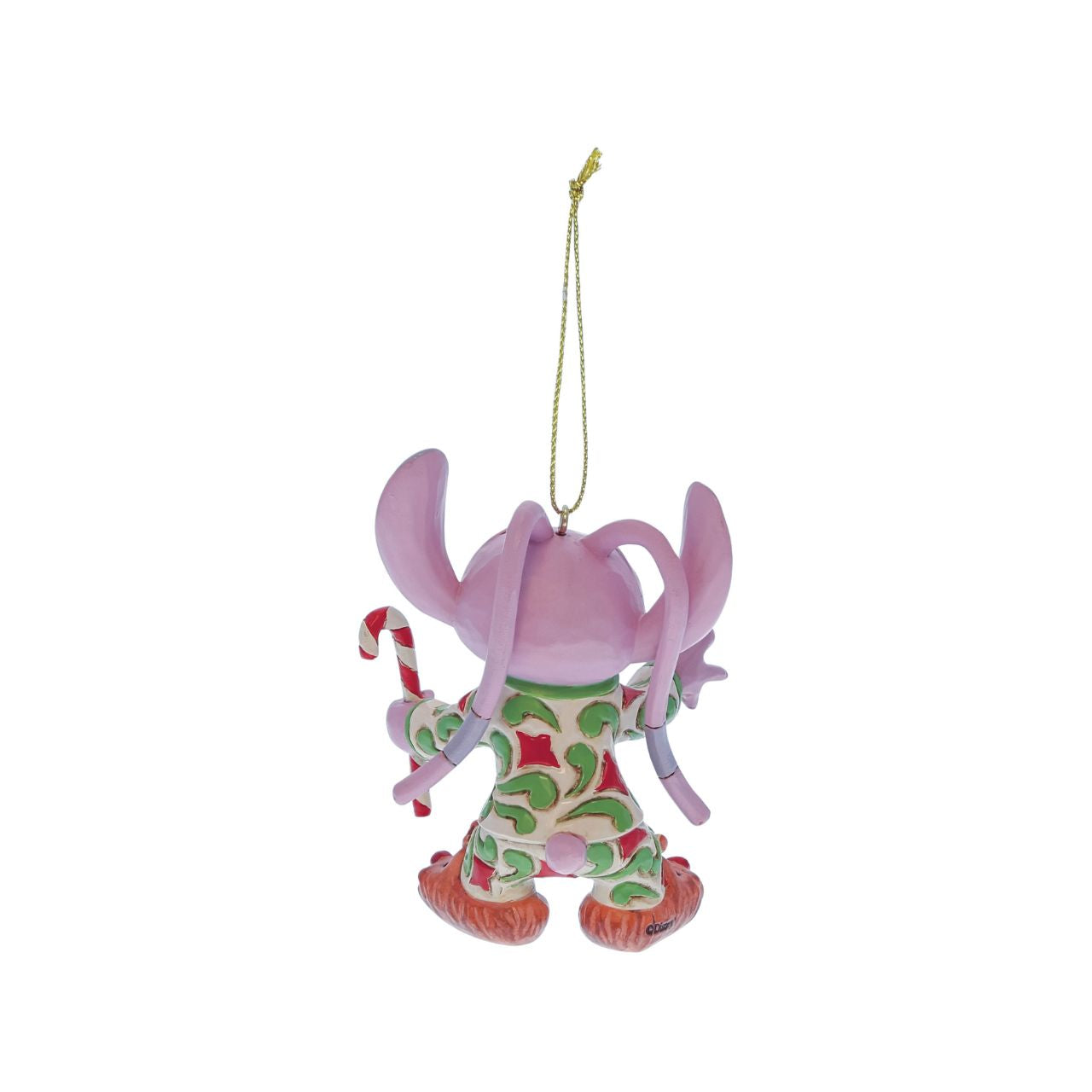 Angel is ready to see what Santa has brought this Christmas morning. This super-cute hanging ornament is perfect for decorating your tree this festive period and feature's Stitch's alien girlfriend, Angel.