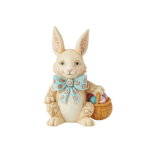 The Easter Bunny is here with this cute pint-sized figurine. Perfect for Easter and to add some colour to any collection.