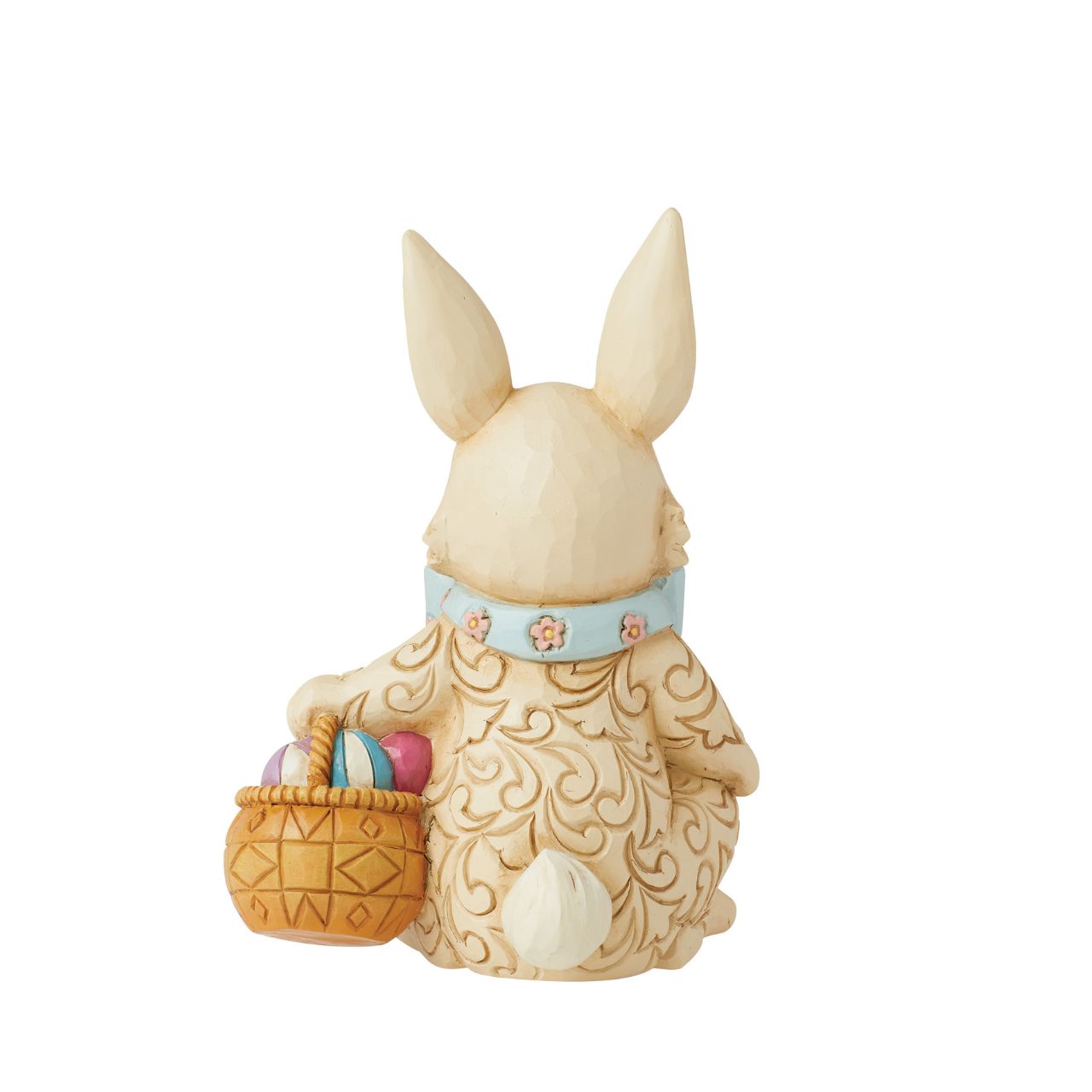 The Easter Bunny is here with this cute pint-sized figurine. Perfect for Easter and to add some colour to any collection.