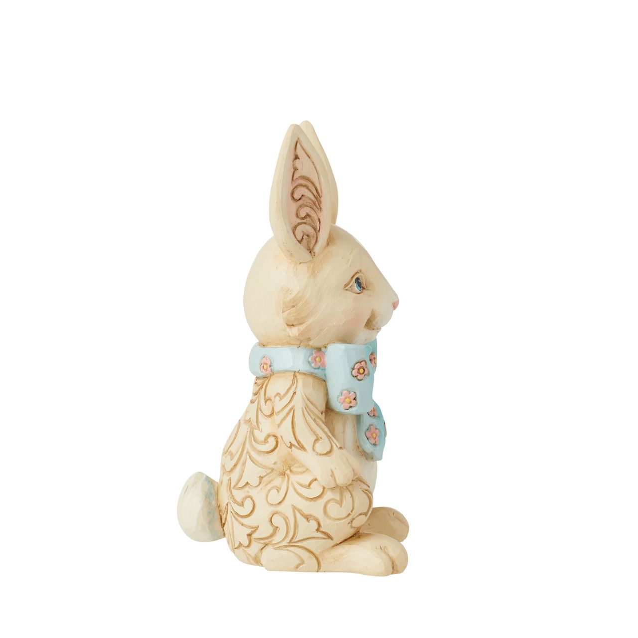 The Easter Bunny is here with this cute pint-sized figurine. Perfect for Easter and to add some colour to any collection.