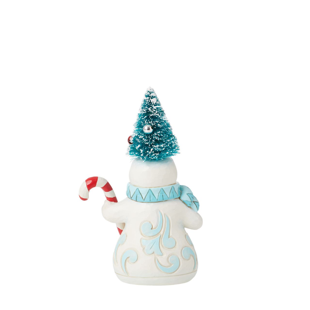 Good things come in small packages this pint sized snowman is now exception. Crafted for the Heartwood Creek collection by Jim Shore, he comes in fully branded packaging.