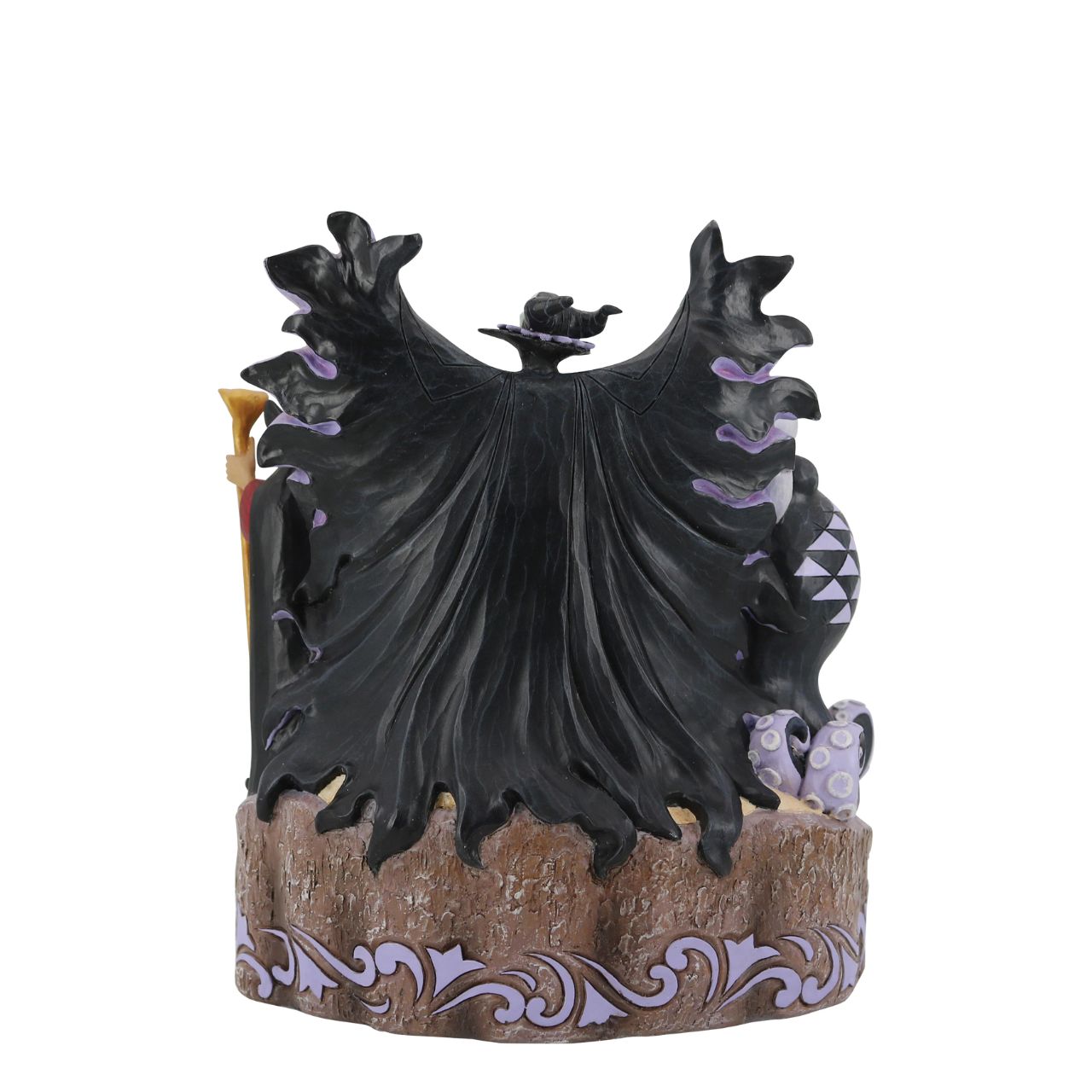 Jim Shore continues his Carved by Heart series paying homage to Disney Villains. Designed by award-winning artist and sculptor, Jim Shore for the Disney Tradition brand. The figurine is made from resin.