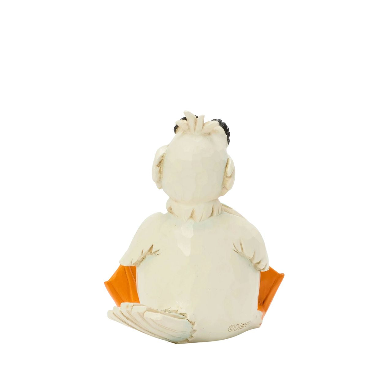 This Jim Shore miniature features Scuttle, the eccentric Seagull from The Little Mermaid, with vibrant rosemaling and charming patchwork details. With a bright smile and playful expression, you can almost hear his joyful laugh.