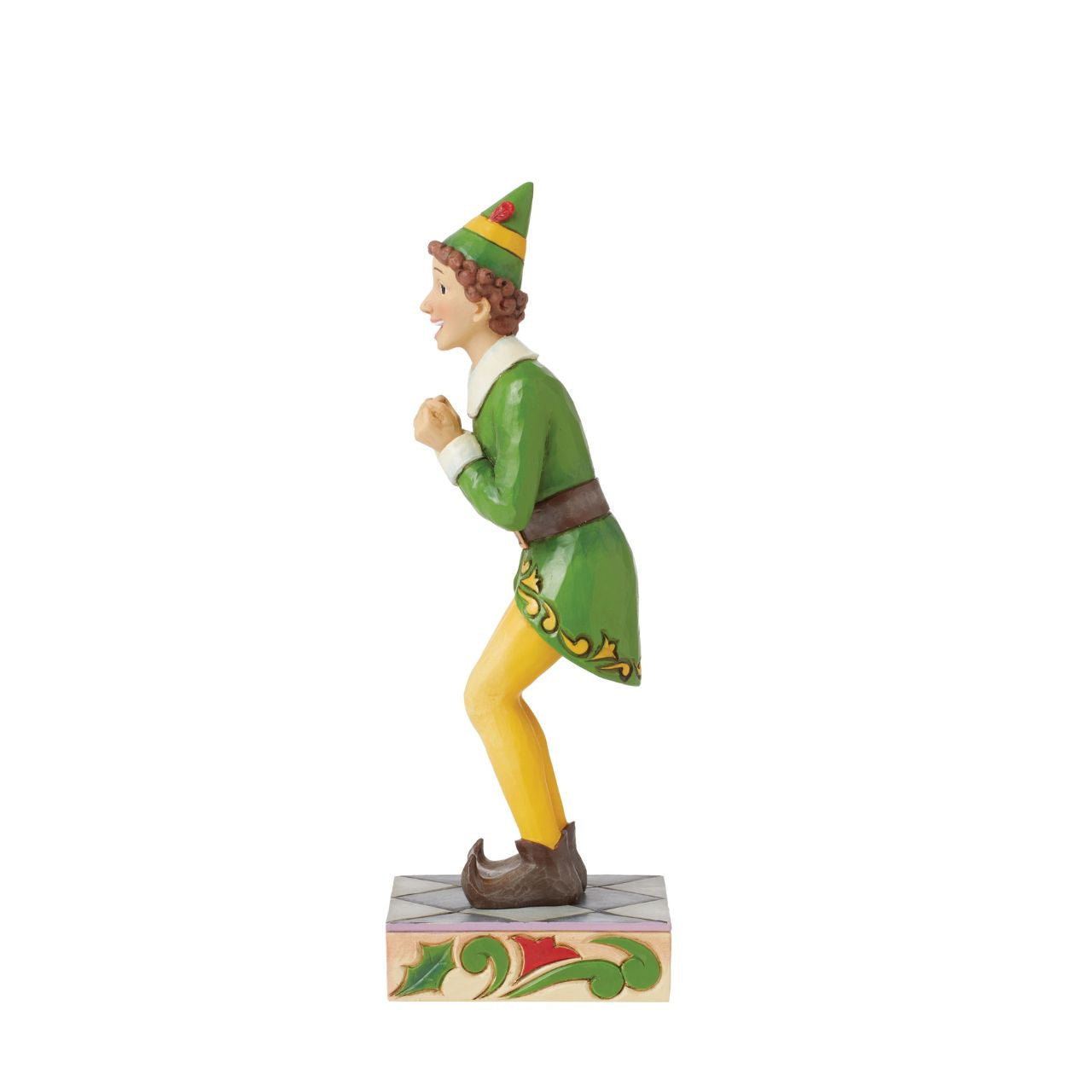 Taken from the iconic Elf movie, this piece has been created to recreate a scene but with a Jim Shore twist. Hand painted and hand carved, this is the perfect figurine for any film fan or those who just love to watch Elf each Christmas.