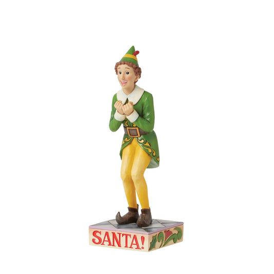 Taken from the iconic Elf movie, this piece has been created to recreate a scene but with a Jim Shore twist. Hand painted and hand carved, this is the perfect figurine for any film fan or those who just love to watch Elf each Christmas.