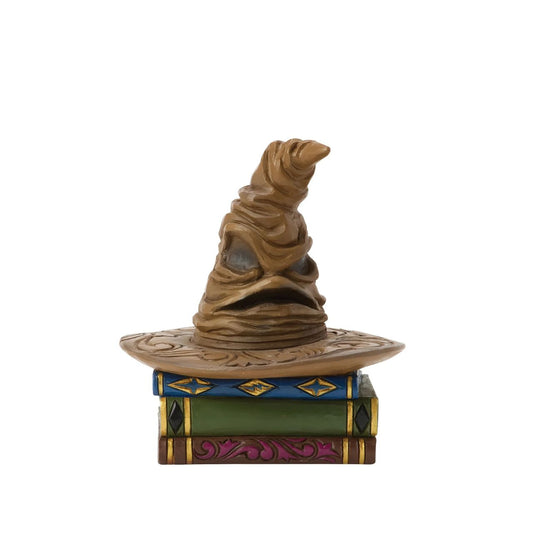 Launched January 2025, the Harry Potter by Jim Shore collection brings the iconic characters from the film franchise to life in a whole new way. Hand carved and painted in high quality cast stone, the Mini Sorting Hat is the perfect addition to any collection.