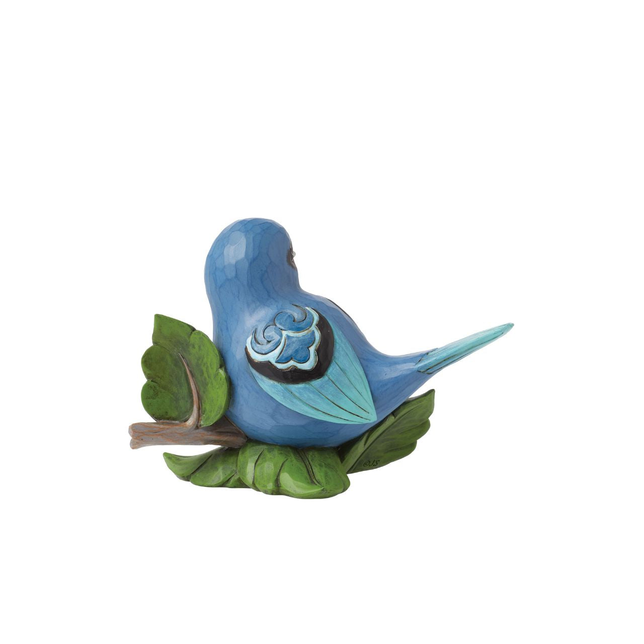 This beautiful Indigo Bunting bird has been hand carved and painted. Comes in a fully branded gift box.