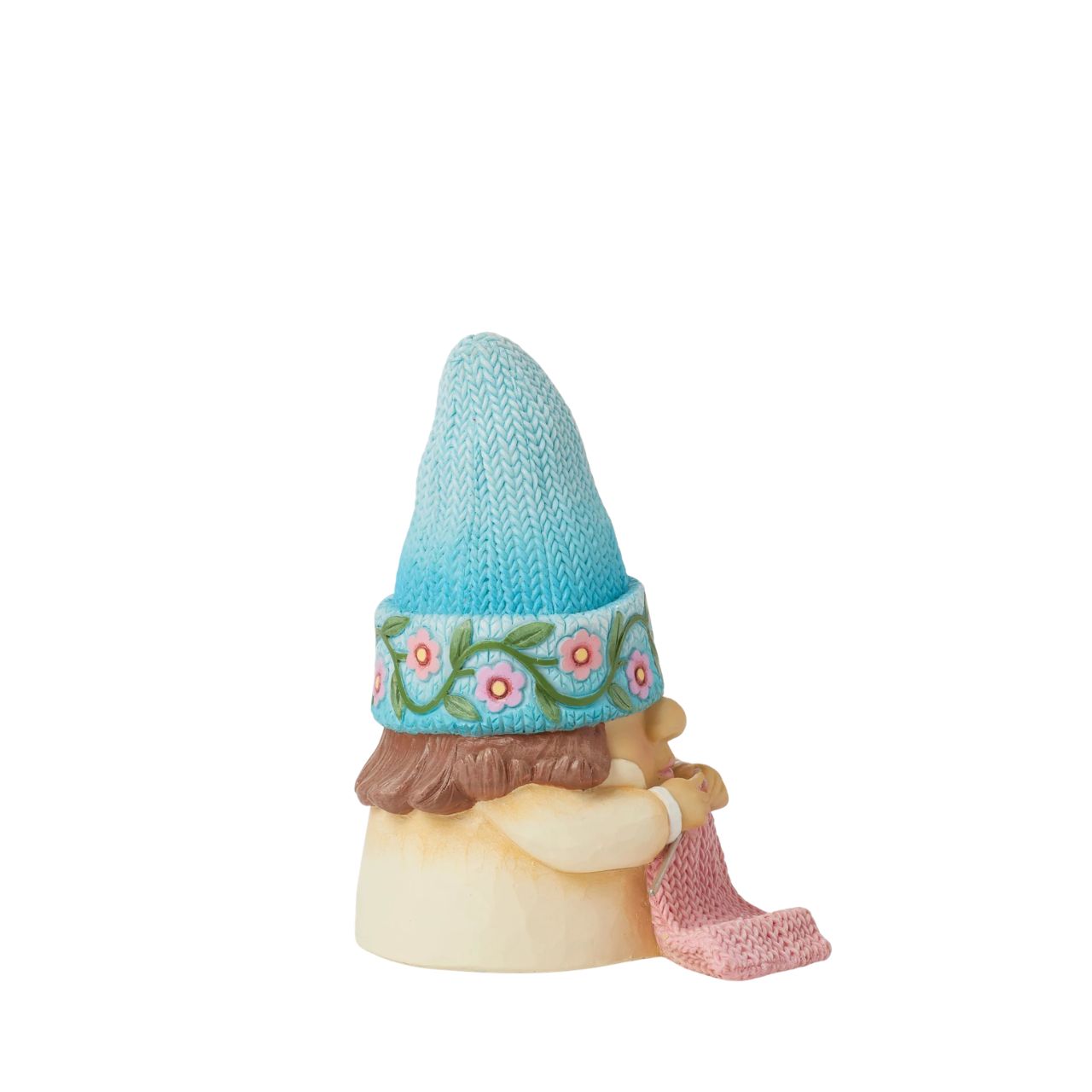 Knit one, pearl one with this crafty Gnome. Taking time to enjoy a relaxing hobby, this Gnome is perfect for those of us who love to make something with our own hands. Hand carved and painted, she comes in a fully branded gift box.