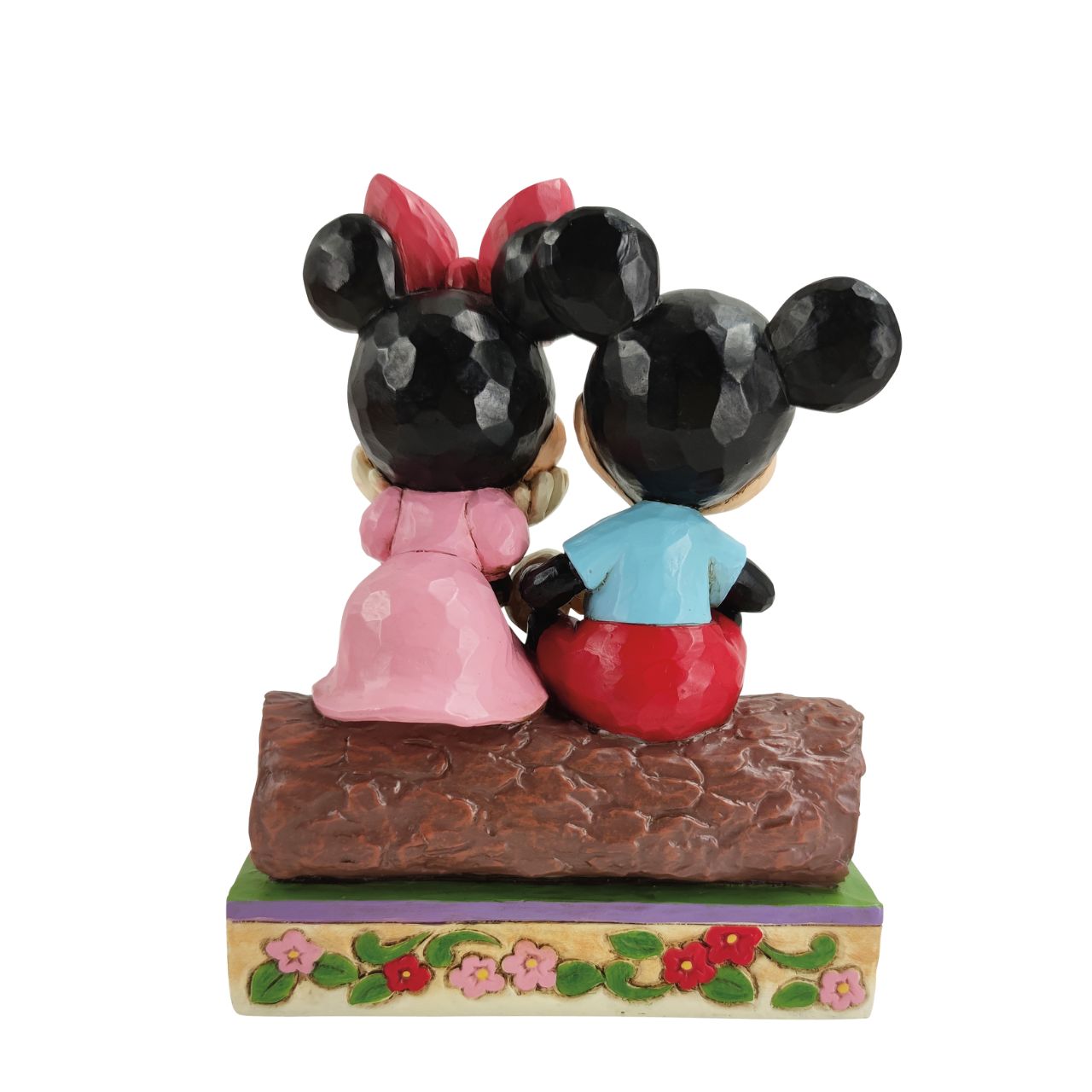 Disney Mickey & Minnie Campfire Figurine  Mickey & Minnie Campfire Figurine Made from cast stone. Packed in a branded gift box. Unique variations should be expected as this product is hand painted. Not a toy or children's product. Intended for adults.