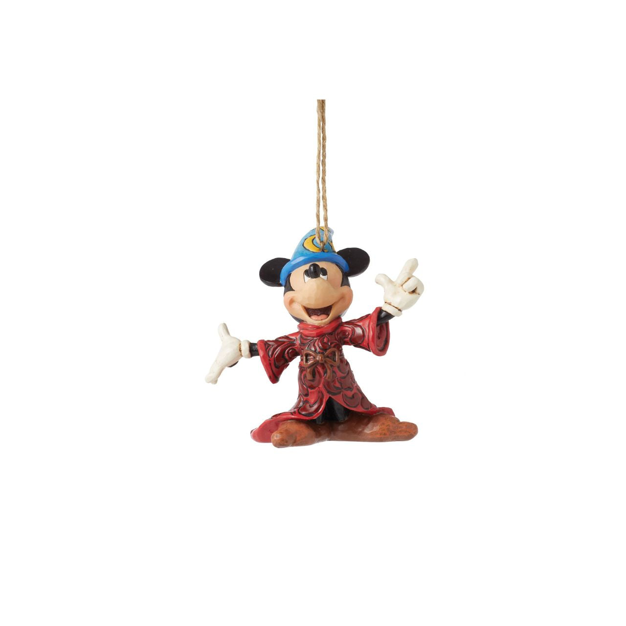 This set of four hanging ornaments feature the iconic Mickey mouse through the ages in some of his most recognisable roles.