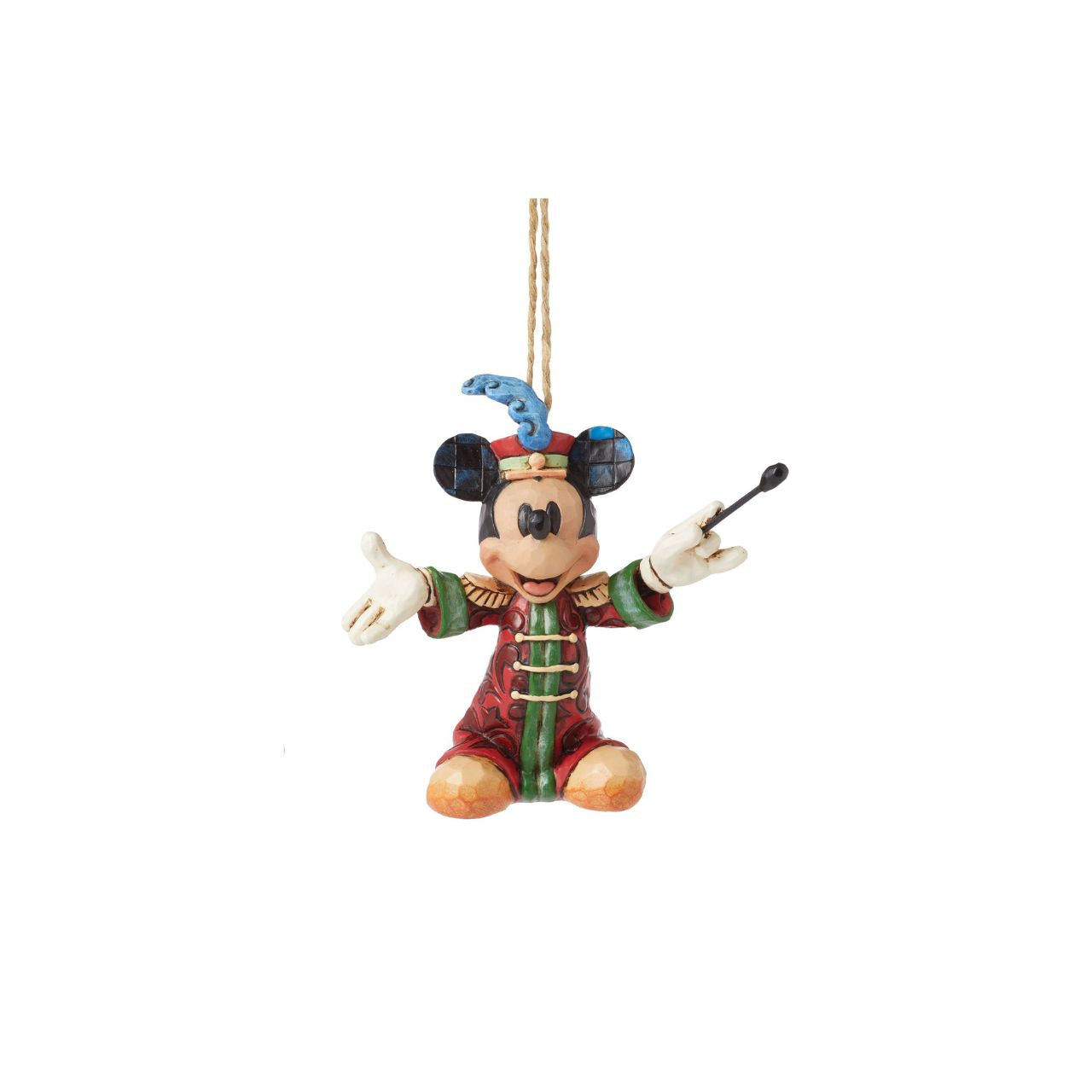 This set of four hanging ornaments feature the iconic Mickey mouse through the ages in some of his most recognisable roles.