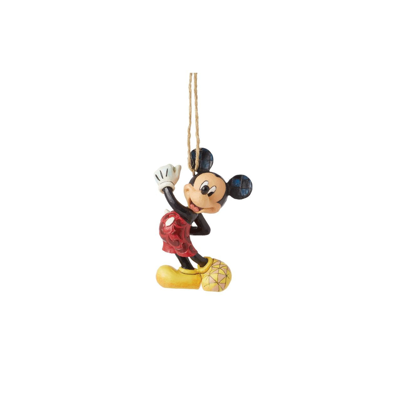 This set of four hanging ornaments feature the iconic Mickey mouse through the ages in some of his most recognisable roles.
