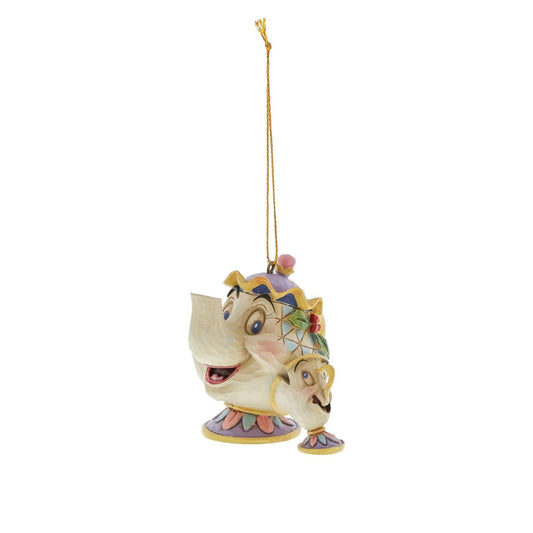 This spectacular piece features a pair of popular characters - Mrs Potts & Chip - from the classic animated film, Beauty and the Beast.