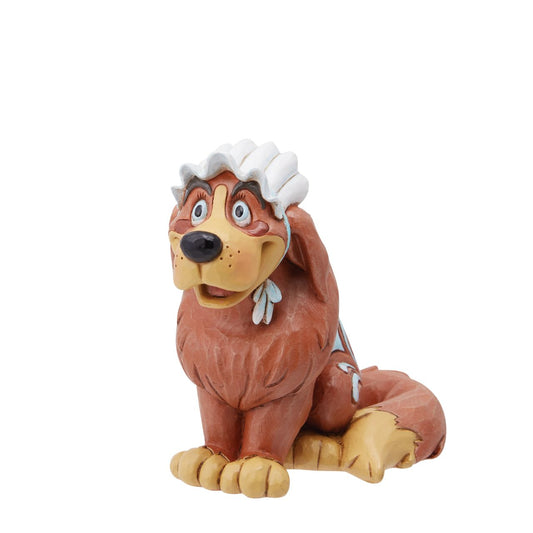 Bring a touch of Disney magic into your home with the whimsical and enchanting Nana Mini Figurine from Disney Traditions by Jim Shore. This beautiful piece captures the essence of one of the most beloved characters from Peter Pan, bringing her charm, beauty and elegance to your Disney collection.