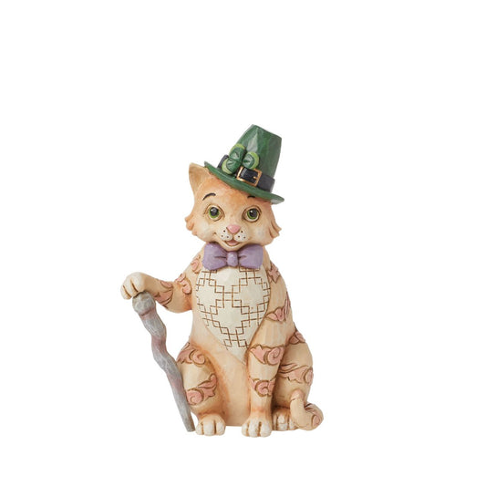 This super cute cat is the perfect gift for anyone celebrating St Patricks Day or whoever just loves cats. Hand sculpted and painted as part of the Jim Shore Heartwood Creek collection, this comes in fully branded packaging.&nbsp;