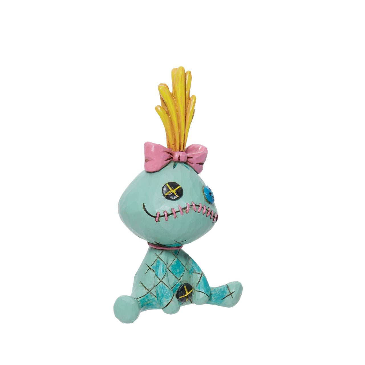 The beloved stuffed toy of Lilo from Disney's Lilo &amp; Stitch, Scrump is an important part of their family &amp; has been immortalised in this cute mini figurine. Designed by award winning artist Jim Shore, hand crafted using high quality cast stone and hand painted. 