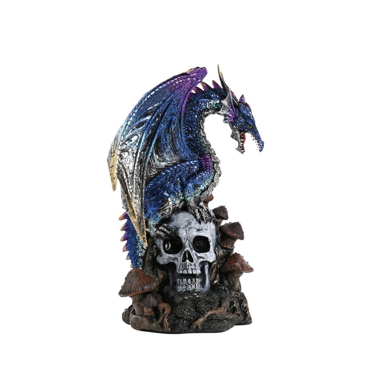A Blue Dragon Fantasy Figurine Ornament from the Mystic Legends Collection by Juliana Collection.