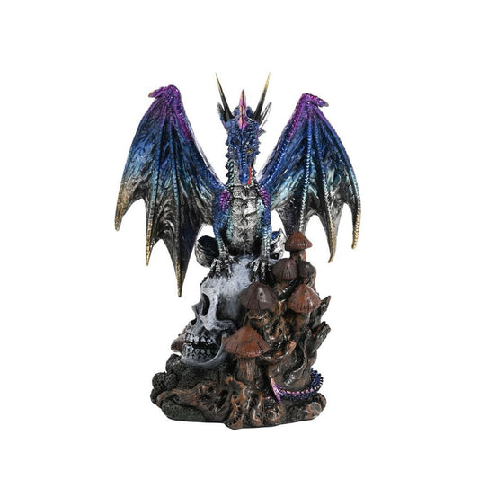 A Blue Dragon Fantasy Figurine Ornament from the Mystic Legends Collection by Juliana Collection.
