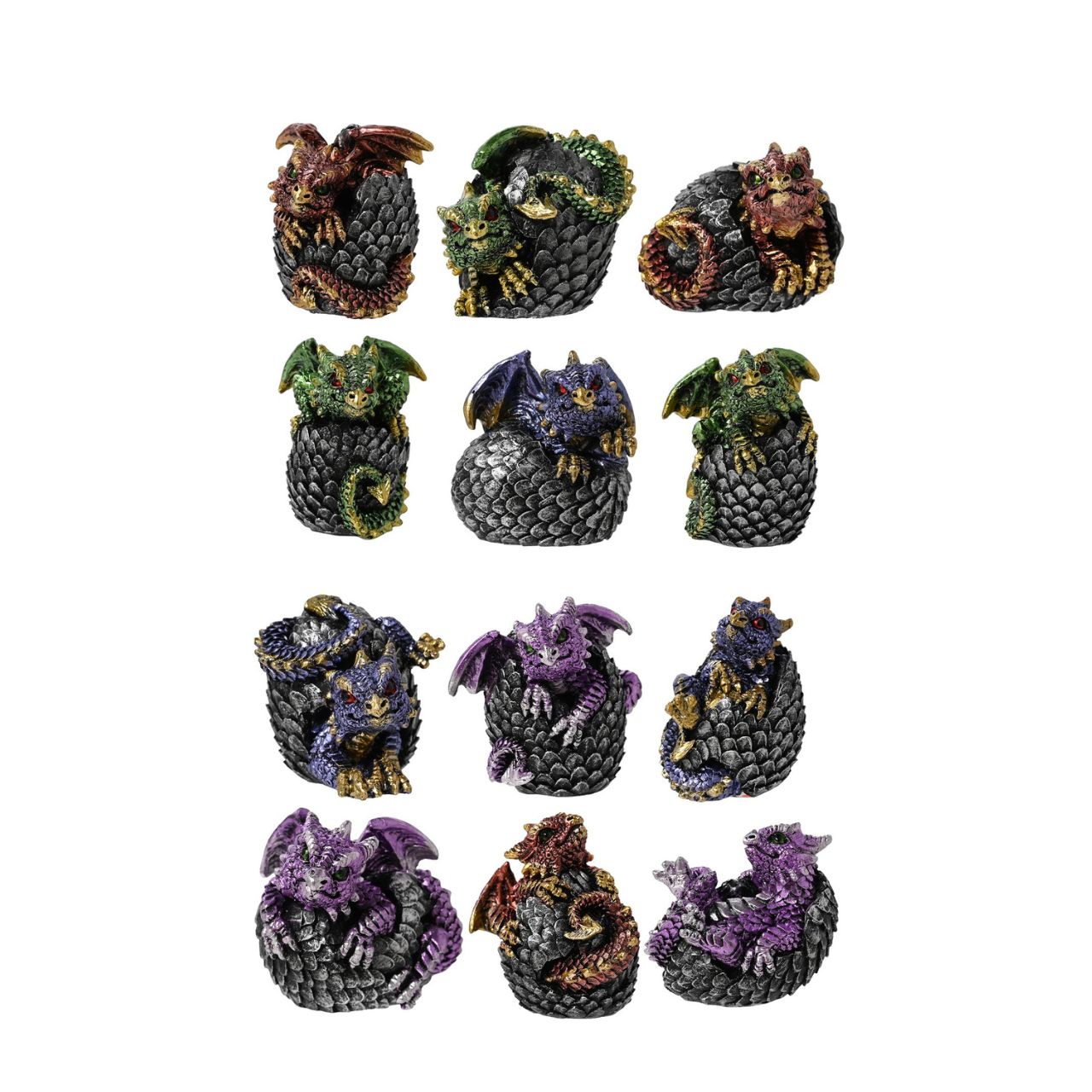 Mini Baby Dragon Egg Ornaments from the Mystic Legends Collection by Juliana Collection.