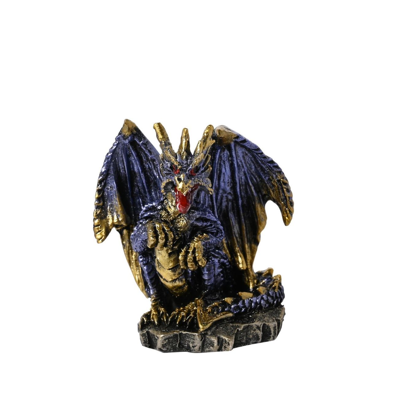 These figurines stand out due to their striking designs and powerful colours, which have a metallic effect finish. They are made from high-quality resin which allows for intricate detailing. A brand for customers and avid collectors who are drawn to the mystical and gothic aesthetic.